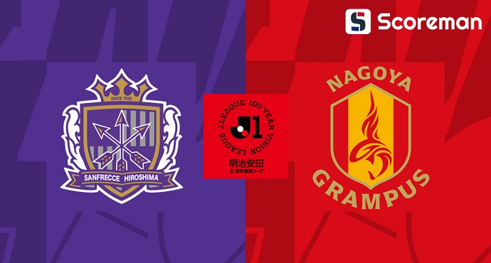 5월23일 일본 J1 리그 - 산프레체 히로시마 VS 나고야 해외축구 분석 프리뷰